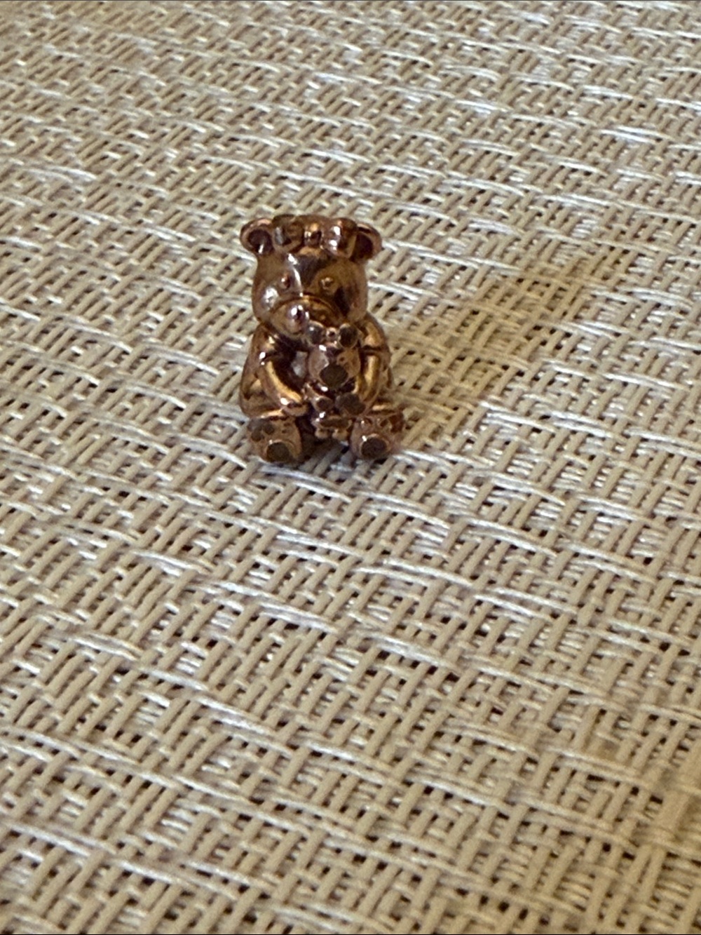 Pandora rose gold charm